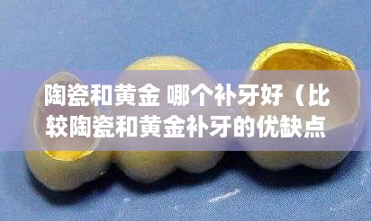 陶瓷和黄金 哪个补牙好（比较陶瓷和黄金补牙的优缺点）