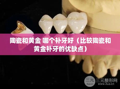 陶瓷和黄金 哪个补牙好（比较陶瓷和黄金补牙的优缺点）