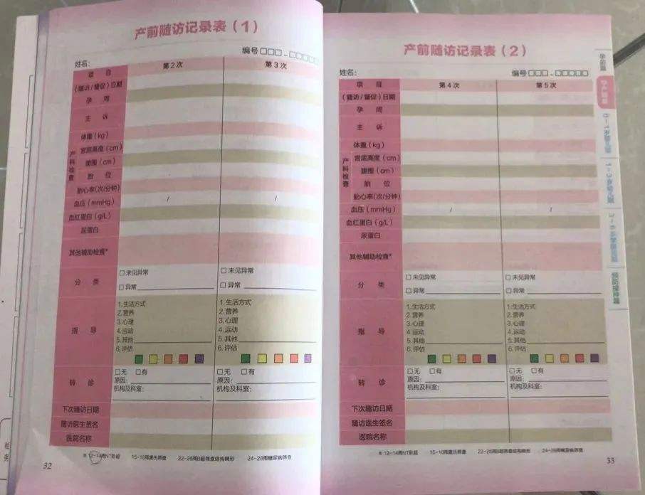 孕产妇保健手册图片(孕产妇保健手册图片蓝色的)