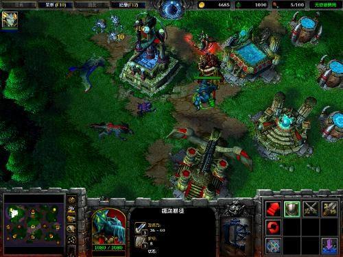 魔兽争霸3寒冰王座全屏(魔兽争霸3冰封王座win10全屏)